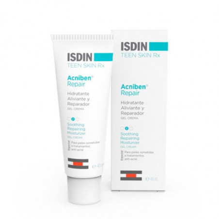 Acniben. Repair Hidratante, Aliviante y Reparador Gel Crema - ISDIN