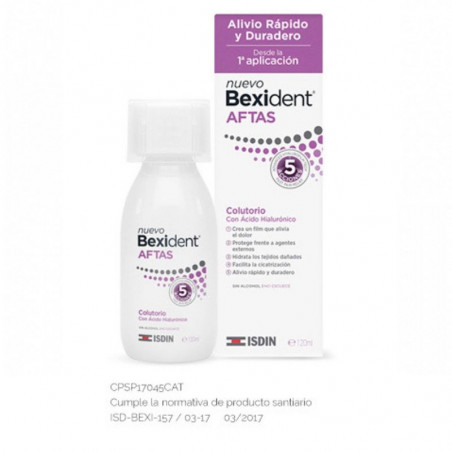 Bexident. AFTAS Colutorio- ISDIN