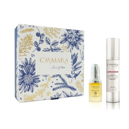 Christmas Beauty Box. Antioxidant Hydra Cream + Rose D-Tox - CASMARA