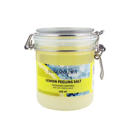 Nirvana Spa - Professional Lemon Peeling Salt Body Scrub