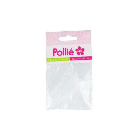 Pollié - Bag of 10 professional transparent mini spatulas