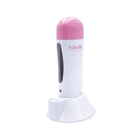 Pollié - Chauffe Cire Roll-On + Base Magnétique Professionnelle