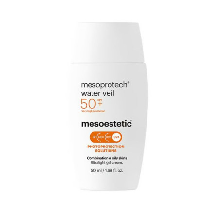 Photoprotection Solution. Mesoprotech Water Veil - MESOESTETIC