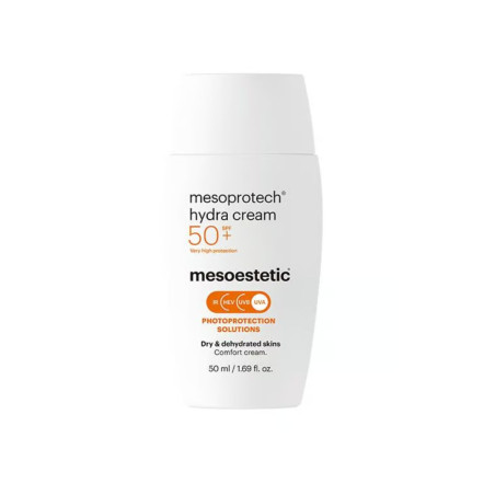 Soluções de fotoproteção. Mesoprotech Hydra Creme - MESOESTETIC