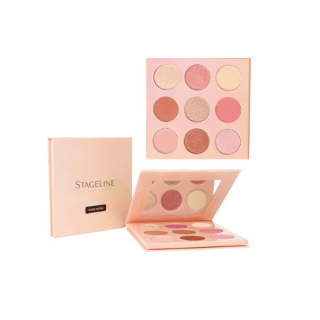 Occhi. Palette di ombretti Nude Look - Stage Line