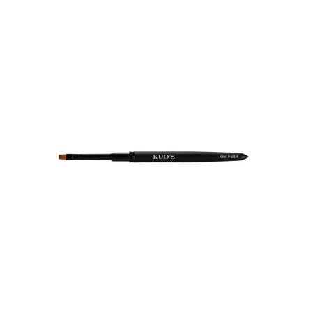 Kuo's Professional - Brush Black Sculpted Gel Flat Profesional