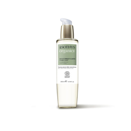 Sothys Organics. Huile Démaquillante Visage & Yeux - SOTHYS