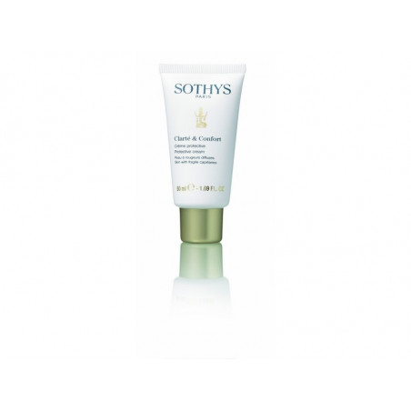 Traitement des rougeurs. Crème protectrice riche Clarte & Confort - SOTHYS